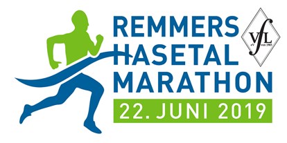 Lauf suchen - Strecken: 5 bis 10km - Logo Remmers-Hasetal-Marathon des VfL Löningen am 22.06.2019. - Remmers-Hasetal-Marathon des VfL Löningen